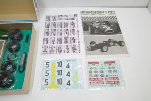 12012 タミヤ 1-12 Lotus ロータス 49 フォード Ford F-1F1 ドライバー人形付き ビッグスケールモデル 未組立– (22)