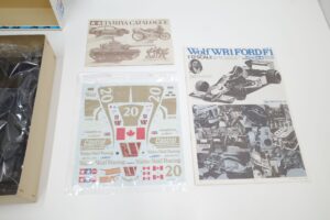 12024 タミヤ 1-12 ウルフ Wolf WR-1 Ford フォード F-1 F1 エンジン付 J.シェクター ビッグスケールモデル 未組立– (44)