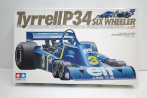 No.19-12021 タミヤ 1-12 Tyrrell タイレル P34 シックスホイーラー 6輪 SixWheeler F1F-1 ビッグスケール 未組立– (2)