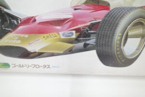 未開封 現状品 12004 タミヤ 1-12 ゴールドリーフ Lotus ロータス 49B フォード Ford F-1F1ビッグスケールモデル 未組立– (5)