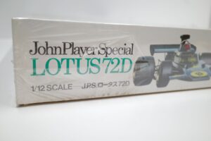 未開封 現状品 12013 タミヤ 1-12 JPS ロータス Lotus 72D TAMIYA John Player Special J.P.S. F-1F1ビッグスケールモデル 未組立– (9)