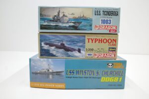 DR1001 DRAGON ドラゴン 1-350 ソビエト 露海軍原子核力戦略潜水艦 タイフーン TYPHOON Class 他- (1)