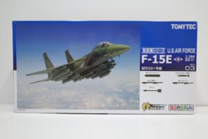 TOMYTEC ACL03 技MIX 1-144 U.S.AIR FORCE F-15E 試作291号機 彩色済み 技 ギ ミックス- (1)