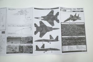 TOMYTEC ACL03 技MIX 1-144 U.S.AIR FORCE F-15E 試作291号機 彩色済み 技 ギ ミックス- (11)