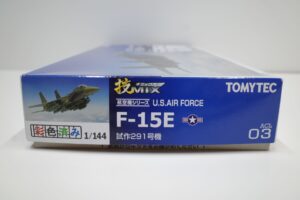 TOMYTEC ACL03 技MIX 1-144 U.S.AIR FORCE F-15E 試作291号機 彩色済み 技 ギ ミックス- (3)