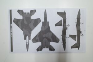 TOMYTEC ACL03 技MIX 1-144 U.S.AIR FORCE F-15E 試作291号機 彩色済み 技 ギ ミックス- (9)