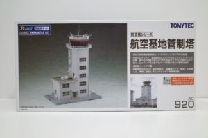 TOMYTEC 技MIX 1-144 AC920 航空基地管制塔 無彩色キット 技ミックス 航空機シリーズ トミーテック プラモデル 未組立- (1)