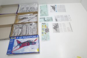 フジミ 1-72 F-14A トムキャット ジョリーロジャース、E-2T ホークアイ、Revell レベル 1-72 F-4F、ハセガワ 1-72 Tornado GR- (3)