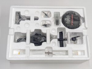 MIRACLE HOUSE ミラクルハウス アオシマ 1-48 AIR WOLF エアーウルフ 新世紀合金 SGM-08 マッドボディ&ウェザリング ヘリコプター 模型– (18)