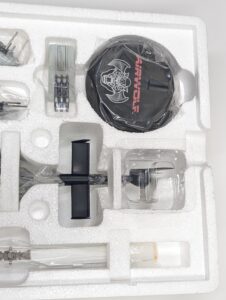 MIRACLE HOUSE ミラクルハウス アオシマ 1-48 AIR WOLF エアーウルフ 新世紀合金 SGM-08 マッドボディ&ウェザリング ヘリコプター 模型– (25)