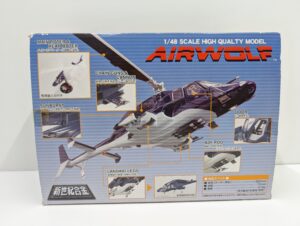 MIRACLE HOUSE ミラクルハウス アオシマ 1-48 AIR WOLF エアーウルフ 新世紀合金 SGM-08 マッドボディ&ウェザリング ヘリコプター 模型– (3)