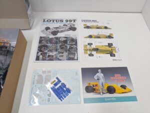 BX12001 PLATZ BEEMAX 1-12 LOTUS ロータス 99T 1987 モナコGP Winer ウィナー フォーミュラ No.1 ビーマックス プラッツ 未組立– (12)