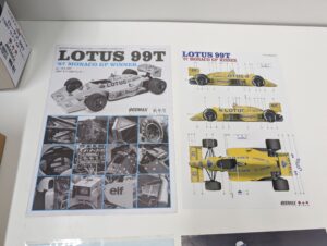 BX12001 PLATZ BEEMAX 1-12 LOTUS ロータス 99T 1987 モナコGP Winer ウィナー フォーミュラ No.1 ビーマックス プラッツ 未組立– (14)