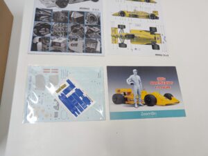 BX12001 PLATZ BEEMAX 1-12 LOTUS ロータス 99T 1987 モナコGP Winer ウィナー フォーミュラ No.1 ビーマックス プラッツ 未組立– (15)
