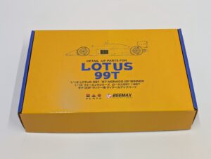 EX12001 BEEMAX 1-12 LOTUS ロータス 99T 1987 モナコGP Winer ウィナー用 ディテールアップパーツ セット ビーマックス プラッツ– (1)