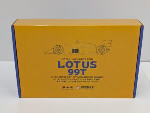 EX12001 BEEMAX 1-12 LOTUS ロータス 99T 1987 モナコGP Winer ウィナー用 ディテールアップパーツ セット ビーマックス プラッツ– (3)