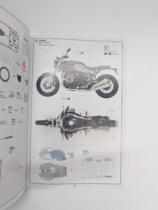 MMT003 (MT-003) MENG Model モンモデル 1-9 BMW R nine T 未組立品 BMW Motorrad 1170cc空油冷水平対向2気筒エンジン– (20)