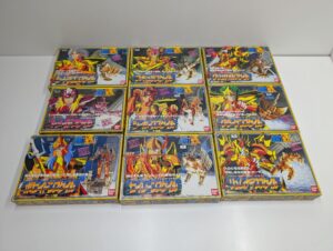 バンダイ 聖闘士星矢 聖闘士聖衣大系 ポセイドン他 スケイル 鱗衣 マリーナ 海闘士 当時物 9種 セット- (1)