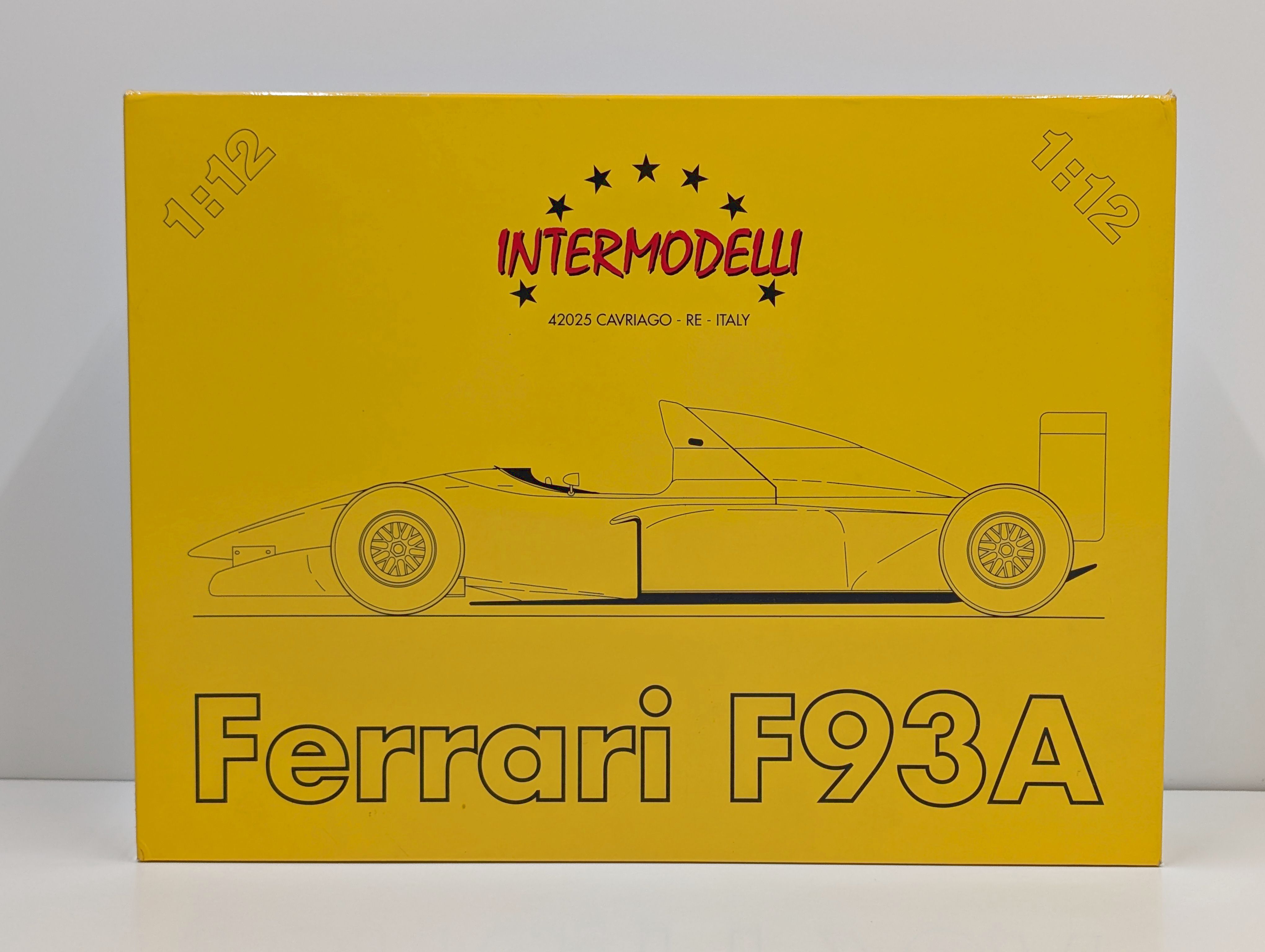 42025 インターモデル INTERMODELLI 1/12 フェラーリ Ferrari F93A 