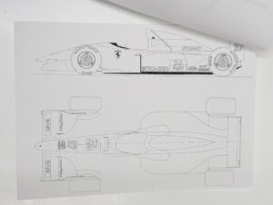 42025 インターモデル INTERMODELLI 1-12 フェラーリ Ferrari F93A レジン メタル キット 未組立 イタリア製– (26)