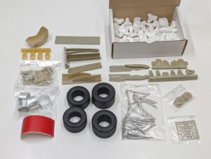 42025 インターモデル INTERMODELLI 1-12 フェラーリ Ferrari F93A レジン メタル キット 未組立 イタリア製– (39)