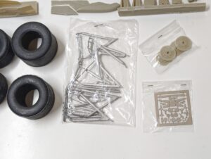 42025 インターモデル INTERMODELLI 1-12 フェラーリ Ferrari F93A レジン メタル キット 未組立 イタリア製– (41)