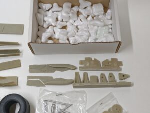 42025 インターモデル INTERMODELLI 1-12 フェラーリ Ferrari F93A レジン メタル キット 未組立 イタリア製– (42)