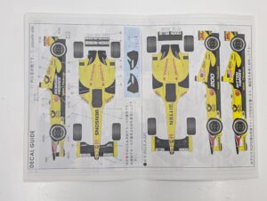 ST27-FK20107 スタジオ27 1-20 Jordan ジョーダン EJ11 日本 Japan GP 2001 レジン メタルキット 未組立 STUDIO 27– (7)