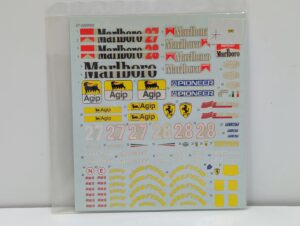ST27-FK20109 スタジオ27 1-20 フェラーリ Ferrari 412 T2 日本 Japan GP 1995 レジン メタルキット 未組立 STUDIO 27– (9)