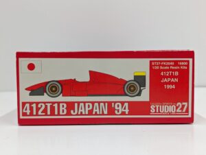 ST27-FK2040 スタジオ27 1-20 フェラーリ Ferrari 412T1B 日本 Japan GP 1994 レジン メタルキット 未組立 STUDIO 27– (2)
