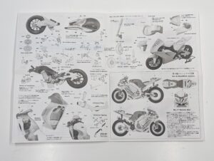 別売デカール付き ST27-TK1232C スタジオ27 1-12 ヤマハ YZR500 WGP 1994 Norick 阿部典史 トランスキット 未組立- (11)