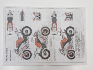 別売デカール付き ST27-TK1232C スタジオ27 1-12 ヤマハ YZR500 WGP 1994 Norick 阿部典史 トランスキット 未組立- (12)