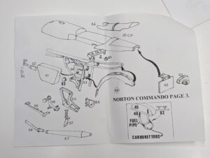 R.A.E.Models RAEモデル 1-8 Scale Norton Commando 750 ノートン コマンド Fastback ファストバック Whitemetal Model Kit ホワイトメタル モデル キット– (13)