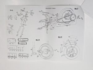 R.A.E.Models-RAEモデル 1-8 VELOCETTE VENOM 500cc 1958 ヴェロセット ベロセット ヴェノム ベノム Whitemetal Model Kit ホワイトメタルキット 未組立- (11)