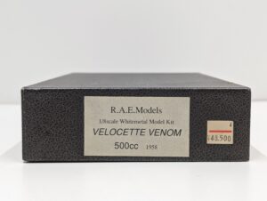 R.A.E.Models-RAEモデル 1-8 VELOCETTE VENOM 500cc 1958 ヴェロセット ベロセット ヴェノム ベノム Whitemetal Model Kit ホワイトメタルキット 未組立- (2)